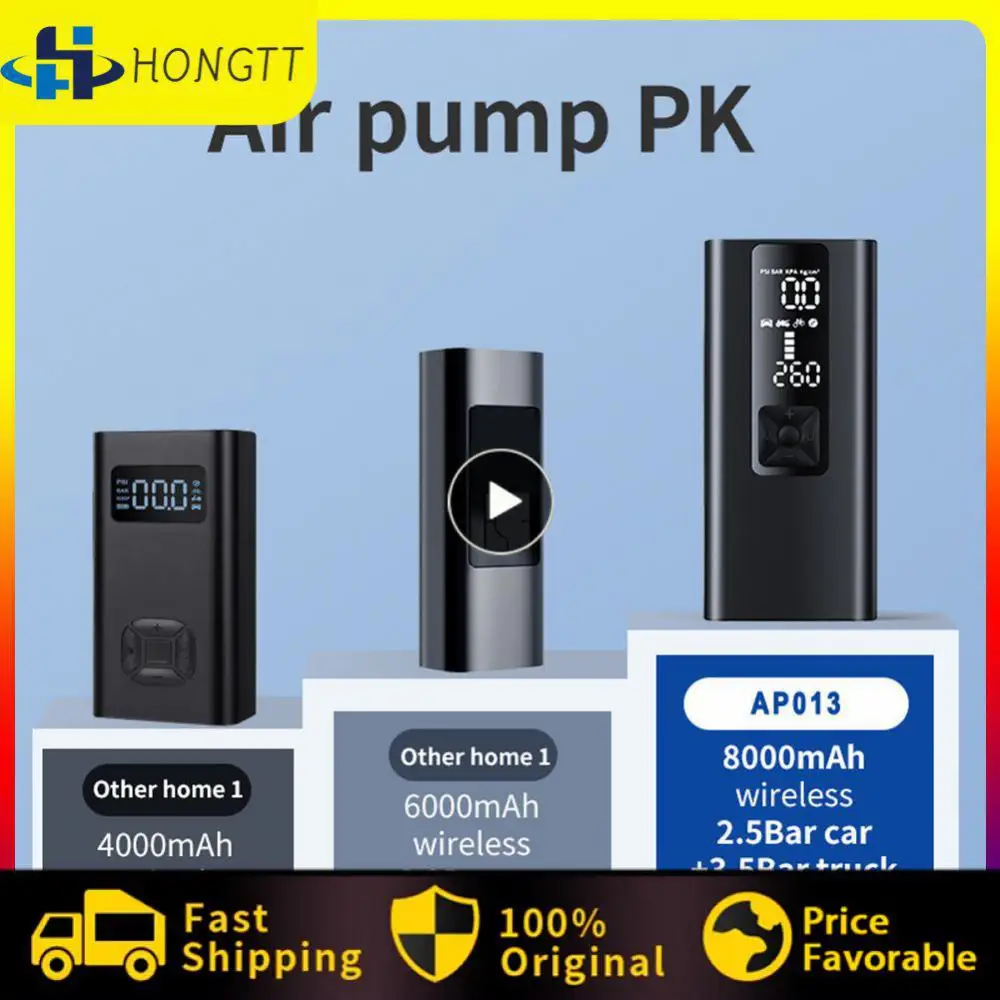 Universal Car Air Compressor Wireless Design Tire Inflator Pump Convenient Electric Cordless Tire Inflator Pump Portable Durable
Universal Car Air Compressor Wireless Design Tire Inflator Pump Convenient Electric Cordless Tire Inflator Pump Portable Durable