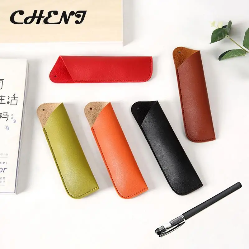 PU Leather Pencil Case School Pen Storage Bag Cute Pen Case Kawaii Pen Protective Sleeve Small Sign Pen Cover Leather Case Gifts
PU Leather Pencil Case School Pen Storage Bag Cute Pen Case Kawaii Pen Protective Sleeve Small Sign Pen Cover Leather Case Gifts