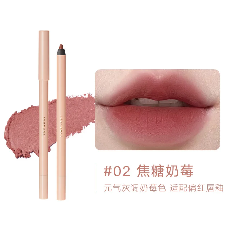 

Judydoll Lip Liner Hook Line Nude Color Matte Lipstick Pen Female Lip Pencil Doodle Lips