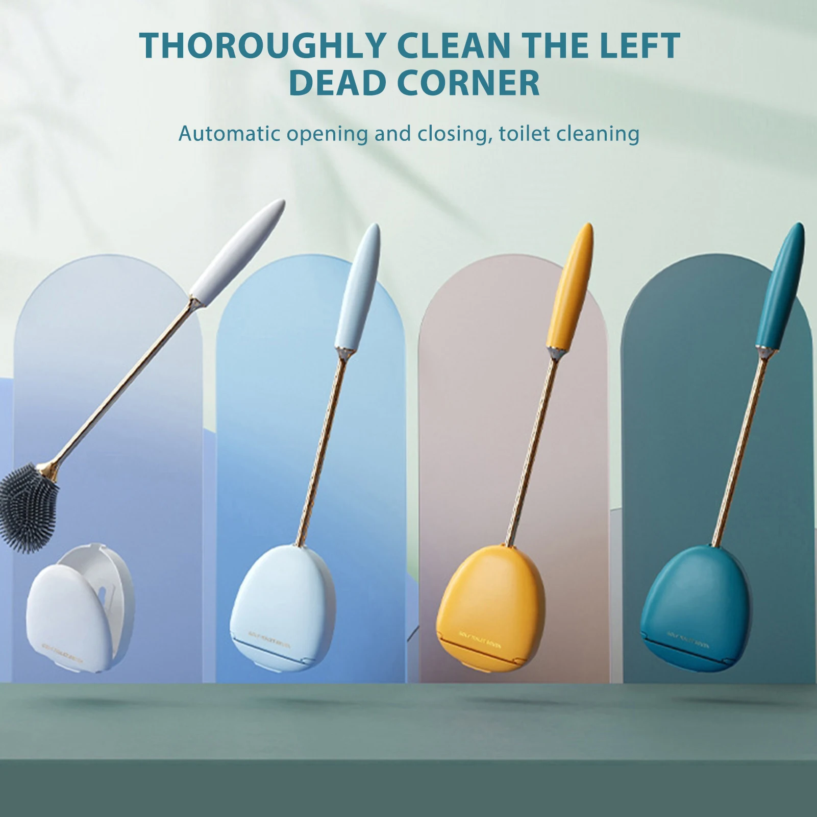 Wall Mounted Toilet Brush with Long Handle 360° Cleaning Convenient To Use Perfect for Cleaning Perfect Gift Lightweight Porta
Wall Mounted Toilet Brush with Long Handle 360° Cleaning Convenient To Use Perfect for Cleaning Perfect Gift Lightweight Porta