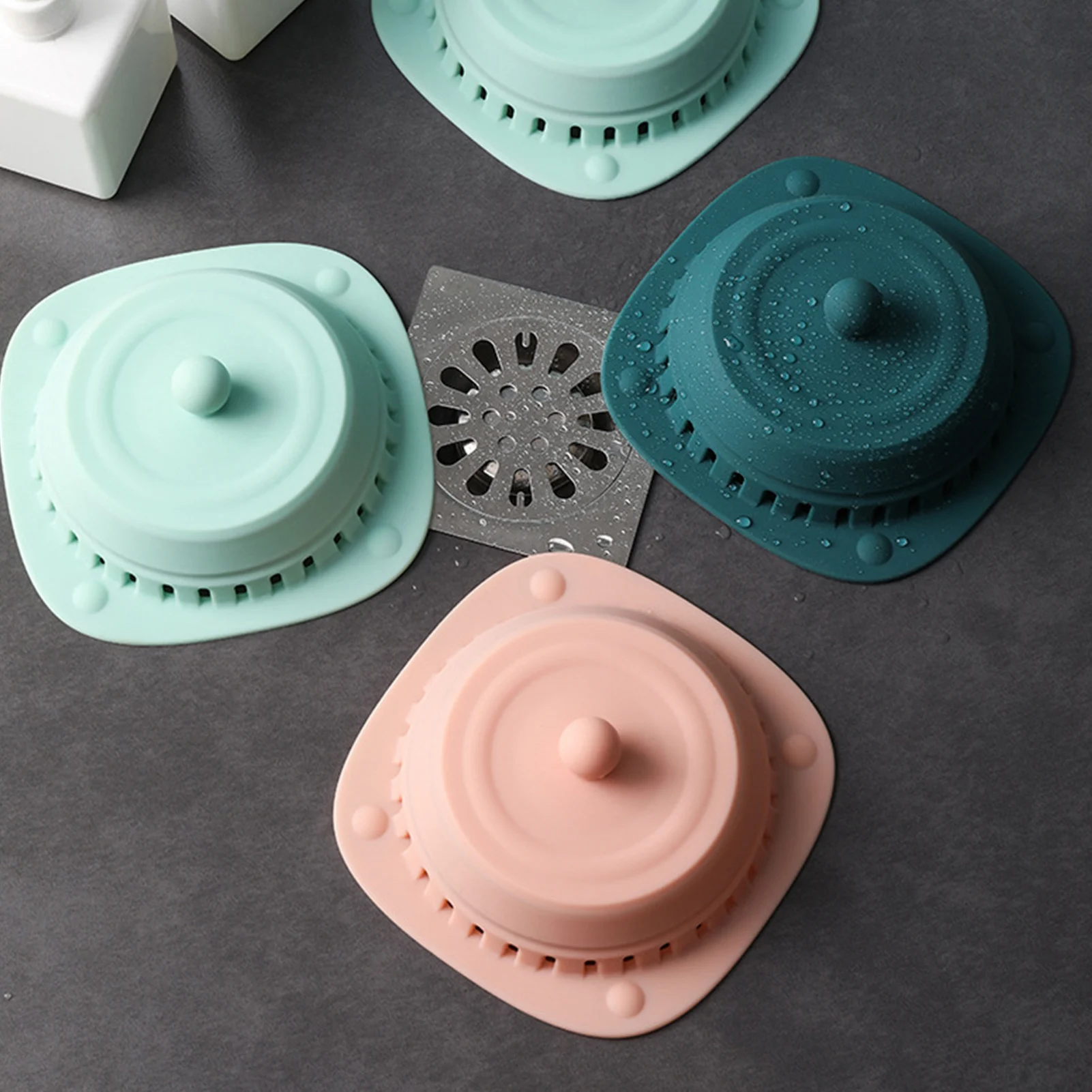 Shower Drain Hair Catcher Silicone Floor Drain Cover Durable Tub Drain Hair Catcher for Drain Bathtub Bathroom Kitchen
Shower Drain Hair Catcher Silicone Floor Drain Cover Durable Tub Drain Hair Catcher for Drain Bathtub Bathroom Kitchen