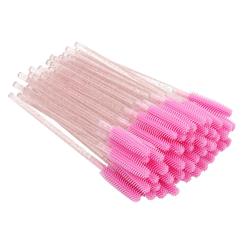 50pcs Silicone Eyelashes Brushes Disposable Crystal Eyebrow Mascara Wands Applicator Microbrush EyeLashes Extension Tool
50pcs Silicone Eyelashes Brushes Disposable Crystal Eyebrow Mascara Wands Applicator Microbrush EyeLashes Extension Tool