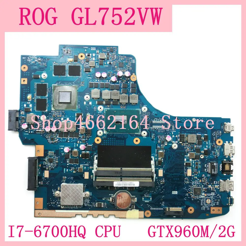 ROG GL752VW MB._ 0M/I7-6700HQ/как GTX960M 2GB для Asus GL752V GL752VL GL752VS GL752VY материнская плата для ноутбука 90NB0A40-R00010 100% тест 
ROG GL752VW MB._ 0M/I7-6700HQ/как GTX960M 2GB для Asus GL752V GL752VL GL752VS GL752VY материнская плата для ноутбука 90NB0A40-R00010 100% тест