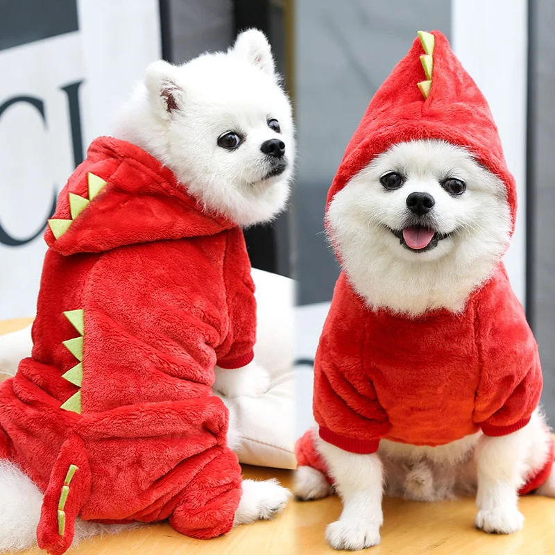 Autumn Winter Warming Small Medium Outfit For Dog Cat Dinosaur Jackets Coral Fleece Pets Clothes Four Legs Dogs Clothing Costume
Autumn Winter Warming Small Medium Outfit For Dog Cat Dinosaur Jackets Coral Fleece Pets Clothes Four Legs Dogs Clothing Costume