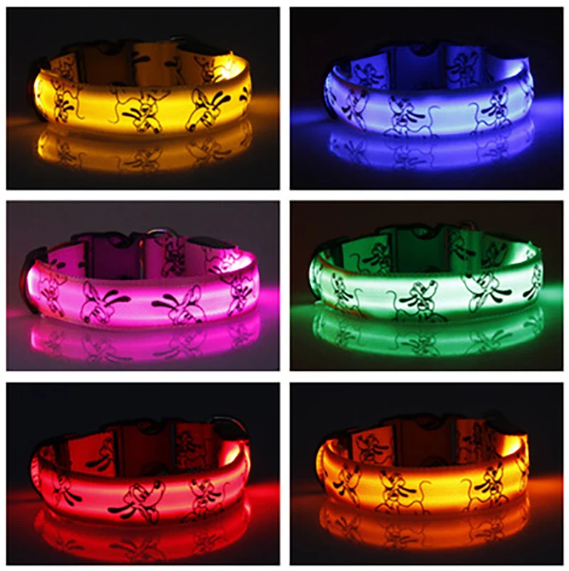 LED Dog Collar USB chargLight Night Safety Nylon British Style Pup Towser Collar Luminous Bright Electronic Pets Items Flash
LED Dog Collar USB chargLight Night Safety Nylon British Style Pup Towser Collar Luminous Bright Electronic Pets Items Flash