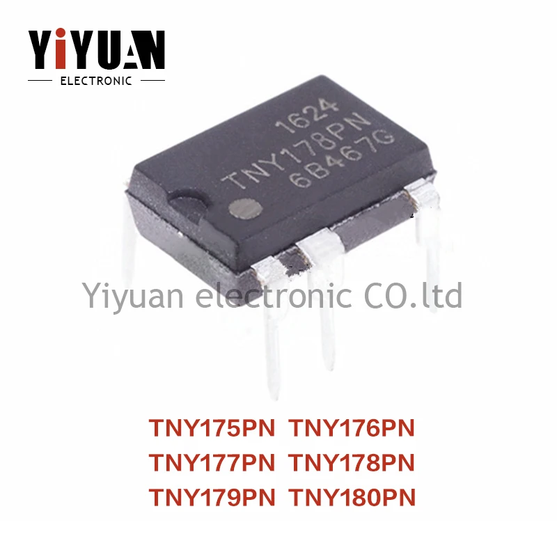 10PCS NEW TNY175PN TNY176PN TNY177PN TNY178PN TNY179PN TNY180PN DIP7 LCD TV power chip
10PCS NEW TNY175PN TNY176PN TNY177PN TNY178PN TNY179PN TNY180PN DIP7 LCD TV power chip