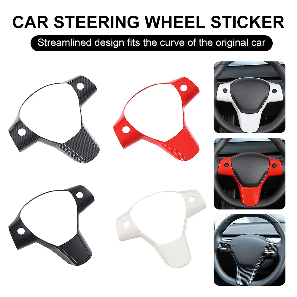 New Car Steering Wheel Frame Cover Sticker Decoration Decals Protection Cover For Tesla Model 3 Accessories Car Interior Styling
New Car Steering Wheel Frame Cover Sticker Decoration Decals Protection Cover For Tesla Model 3 Accessories Car Interior Styling