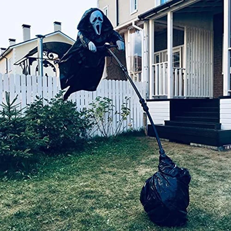 Halloween Decoration Supplies Scary Scream Hanging Ghost Ornament Halloween Outdoor Yard Horror Hanging Ghost Props
Halloween Decoration Supplies Scary Scream Hanging Ghost Ornament Halloween Outdoor Yard Horror Hanging Ghost Props