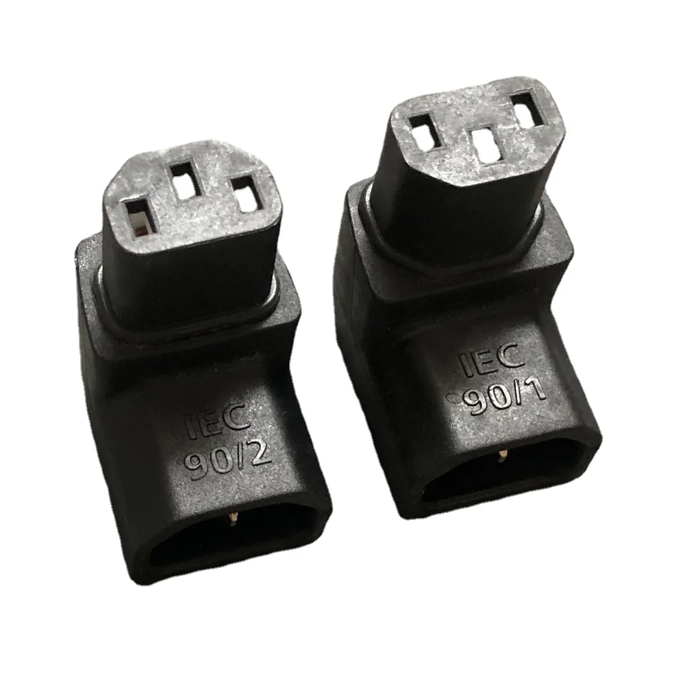 90/1 90/2 90 Degree Power Adapter Gold Plated Power Plug IEC Connection Right Angle Adapter
90/1 90/2 90 Degree Power Adapter Gold Plated Power Plug IEC Connection Right Angle Adapter