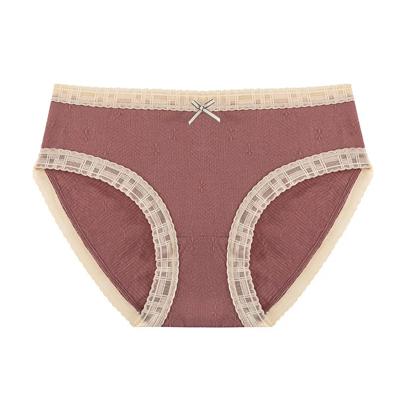 4PCS/Set Women's Lace Underwear Mid-Rise Cotton Panty Sexy Panties Female Underpants Solid Color Panty Intimates Women Lingerie
4PCS/Set Women's Lace Underwear Mid-Rise Cotton Panty Sexy Panties Female Underpants Solid Color Panty Intimates Women Lingerie