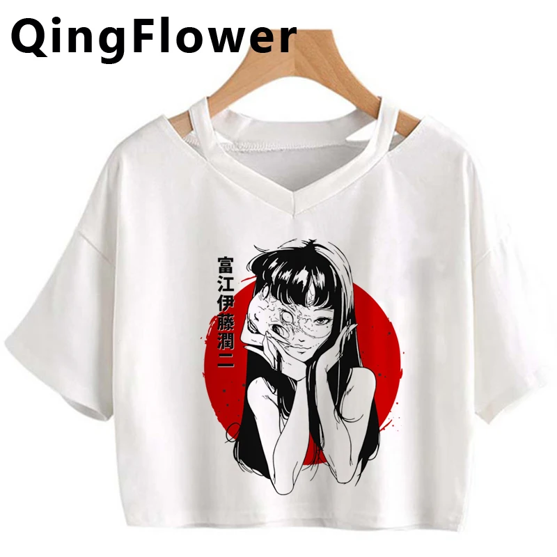 Harajuku Manga Junji Ito T Shirt Shintaro Kago Girl Graphic Horror Anime T-shirt Women Y2K Casual Tshirt Hip Hop Top Tees Female
Harajuku Manga Junji Ito T Shirt Shintaro Kago Girl Graphic Horror Anime T-shirt Women Y2K Casual Tshirt Hip Hop Top Tees Female