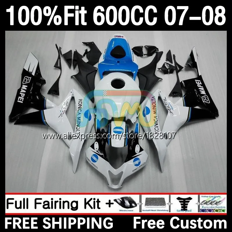 Инъекция для HONDA 600CC CBR 600 RR CBR600 CC 600RR 600F5 F5 25No.20 KONICA blue CBR600RR 07 08 CBR600F5 2007 2008 обтекатель OEM
Инъекция для HONDA 600CC CBR 600 RR CBR600 CC 600RR 600F5 F5 25No.20 KONICA blue CBR600RR 07 08 CBR600F5 2007 2008 обтекатель OEM