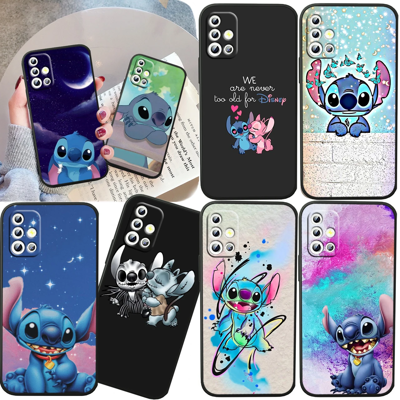 Cute Disney Stitch For Samsung A04S A81 A91 A71 A51 A41 A31 A12 A21S A01 4G 5G Silicone Soft Black Phone Case
Cute Disney Stitch For Samsung A04S A81 A91 A71 A51 A41 A31 A12 A21S A01 4G 5G Silicone Soft Black Phone Case