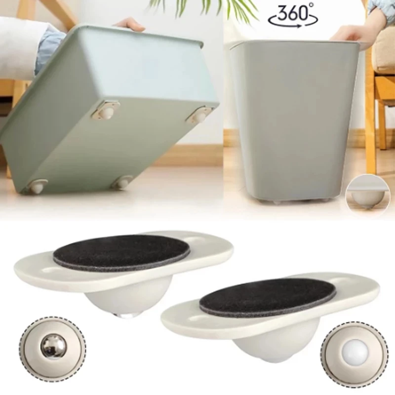 Paste Type Universal Pulley 4Pcs Adhesive Pulley Storage Box Pulley Can Self-adhesive Pulley Home No Noise No Scratches Box Whe
Paste Type Universal Pulley 4Pcs Adhesive Pulley Storage Box Pulley Can Self-adhesive Pulley Home No Noise No Scratches Box Whe