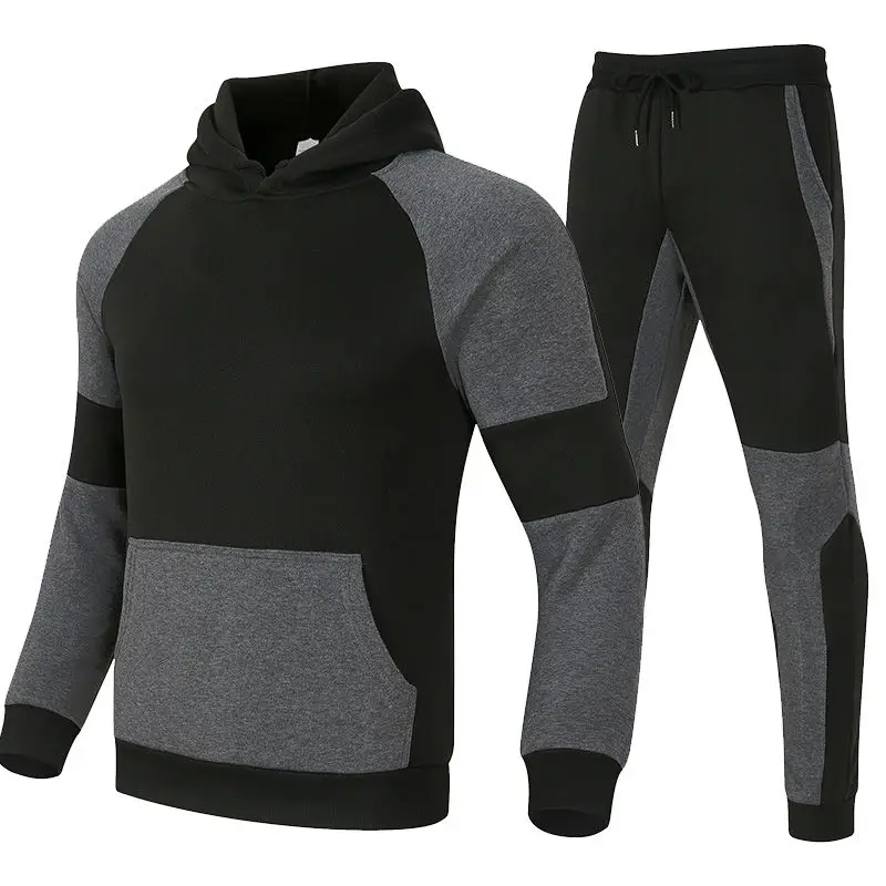 Autumn and winter hooded pullover hoodies sweater suit men's casual sportswear sweater sports 2-piece men's sportswear sets
Autumn and winter hooded pullover hoodies sweater suit men's casual sportswear sweater sports 2-piece men's sportswear sets