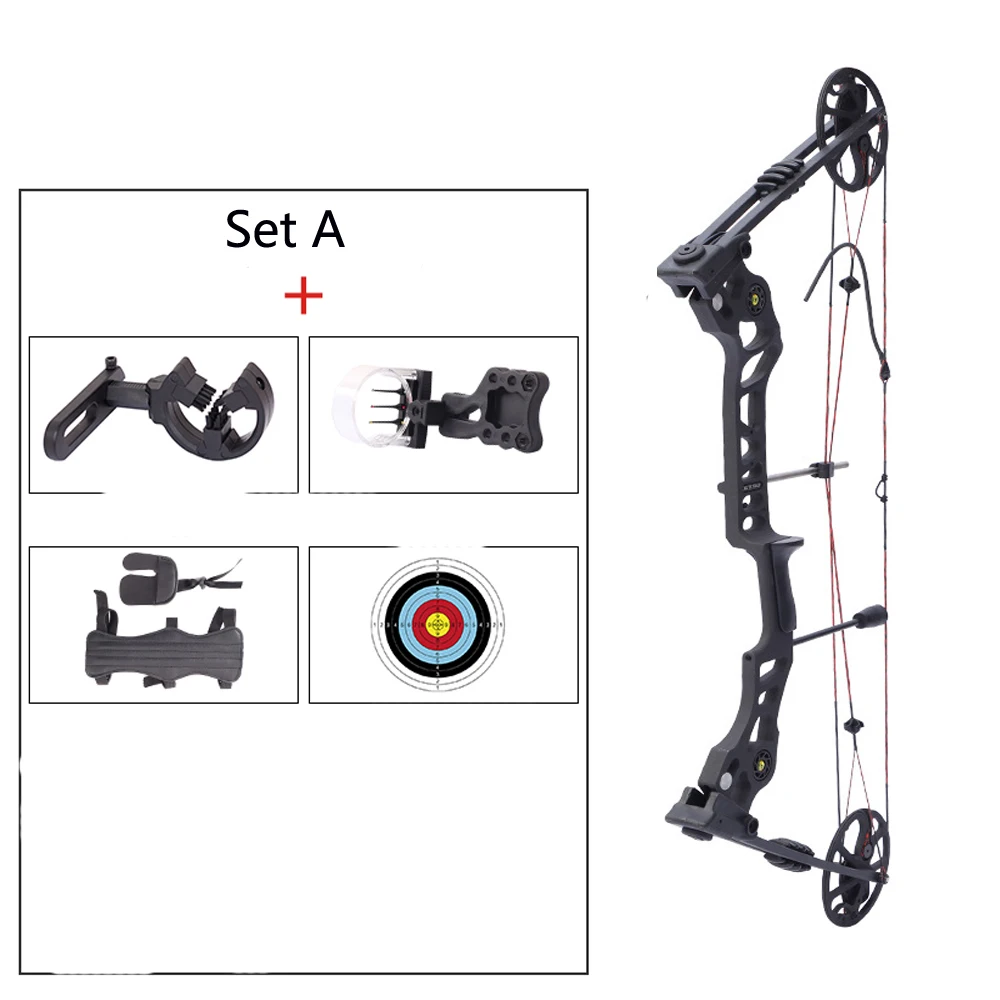 Junxing Archery Compound Bow Carbon Arrow Set 20-70 lbs Adjustable Hunting Bow Let Off 80% Compound Bow Powerful Shooting
Junxing Archery Compound Bow Carbon Arrow Set 20-70 lbs Adjustable Hunting Bow Let Off 80% Compound Bow Powerful Shooting