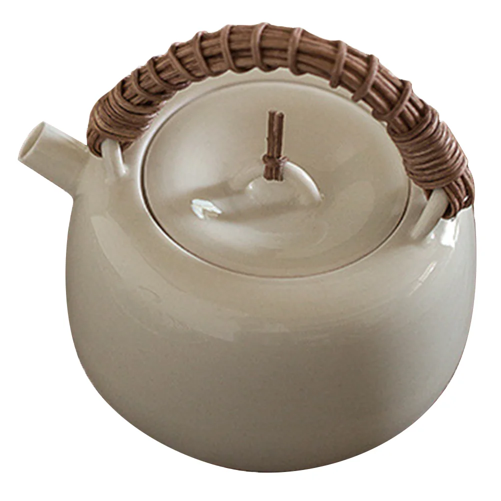 Ceramics Teapot Natural Rattan Tea Infuser Woven Kung Fu Teapot Porcelain Teapot
Ceramics Teapot Natural Rattan Tea Infuser Woven Kung Fu Teapot Porcelain Teapot