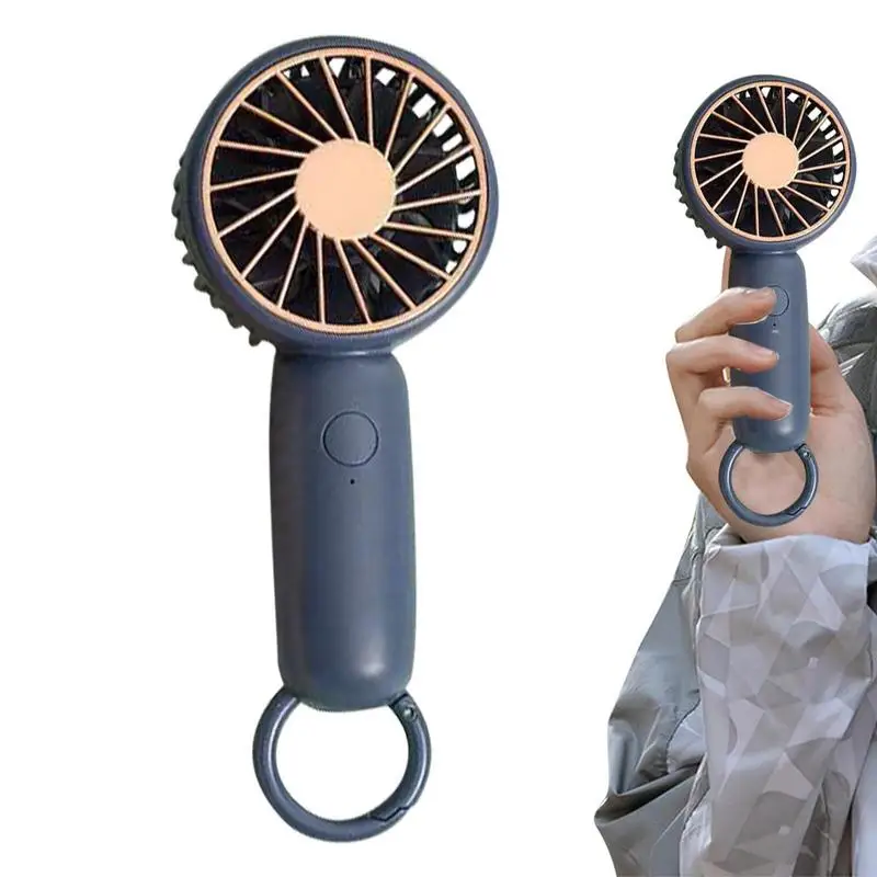 

Mini Fan Carabiner Clip On Fan 3 Speeds Lightweight Makeup USB Rechargeable Fan For Stylish Girls Women Men Indoor Outdoor