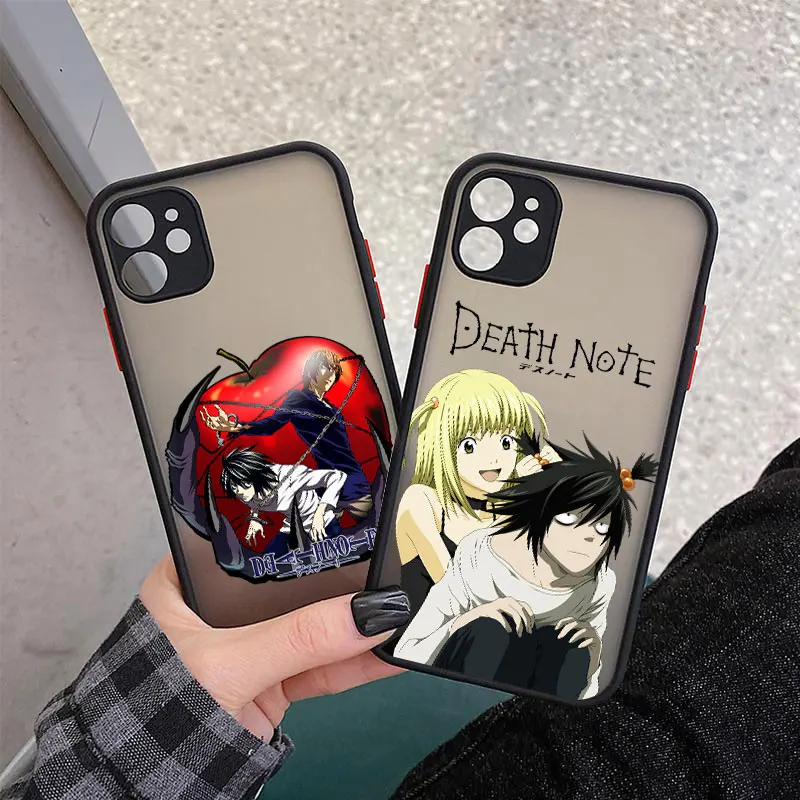 Anime Manga Death Note Ryuk Phone Cases for iphone 11 12 13 Pro Max 7 8 Plus SE20 X XS MAX XR Hard Matte Back Shockproof Cover
Anime Manga Death Note Ryuk Phone Cases for iphone 11 12 13 Pro Max 7 8 Plus SE20 X XS MAX XR Hard Matte Back Shockproof Cover