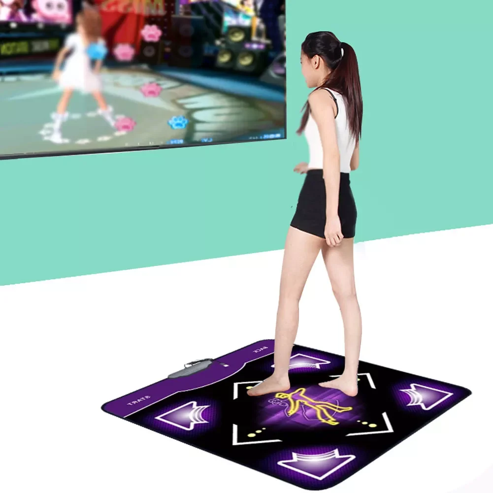 Dance Mat Dancing Step Dancing Mat Dance Pad Dancer Blanket Equipment Revolution HD Non-Slip Foot Print Mat to PC with USB
Dance Mat Dancing Step Dancing Mat Dance Pad Dancer Blanket Equipment Revolution HD Non-Slip Foot Print Mat to PC with USB