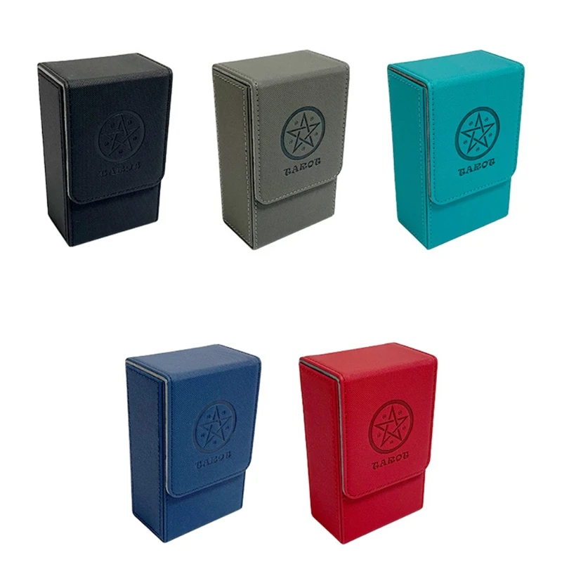 Board Game Card Sleeve Holder Box Tarot Cards Box Capacity Tarots Case Container Collection PU Leather Drop Shipping
Board Game Card Sleeve Holder Box Tarot Cards Box Capacity Tarots Case Container Collection PU Leather Drop Shipping