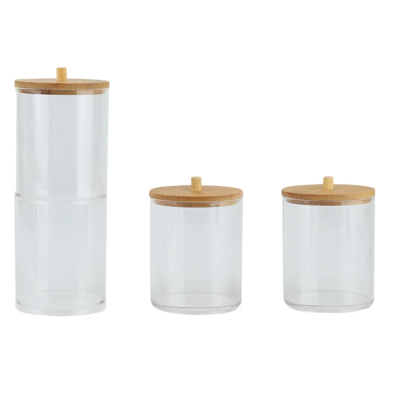 4Pcs Acrylic Cotton Storage Box Dresser Desktop Household Bedroom With Cover Transparent Dust-Proof Cotton Swab Box
4Pcs Acrylic Cotton Storage Box Dresser Desktop Household Bedroom With Cover Transparent Dust-Proof Cotton Swab Box