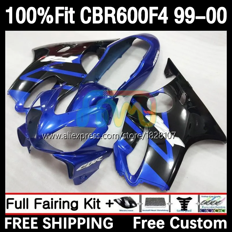 OEM Fairing For HONDA CBR600 F 4 CBR 600 FS 600F4 600CC 17No.119 CBR600 F4 99 00 CBR600F4 1999 2000 Gloss Blue Injection Body
OEM Fairing For HONDA CBR600 F 4 CBR 600 FS 600F4 600CC 17No.119 CBR600 F4 99 00 CBR600F4 1999 2000 Gloss Blue Injection Body