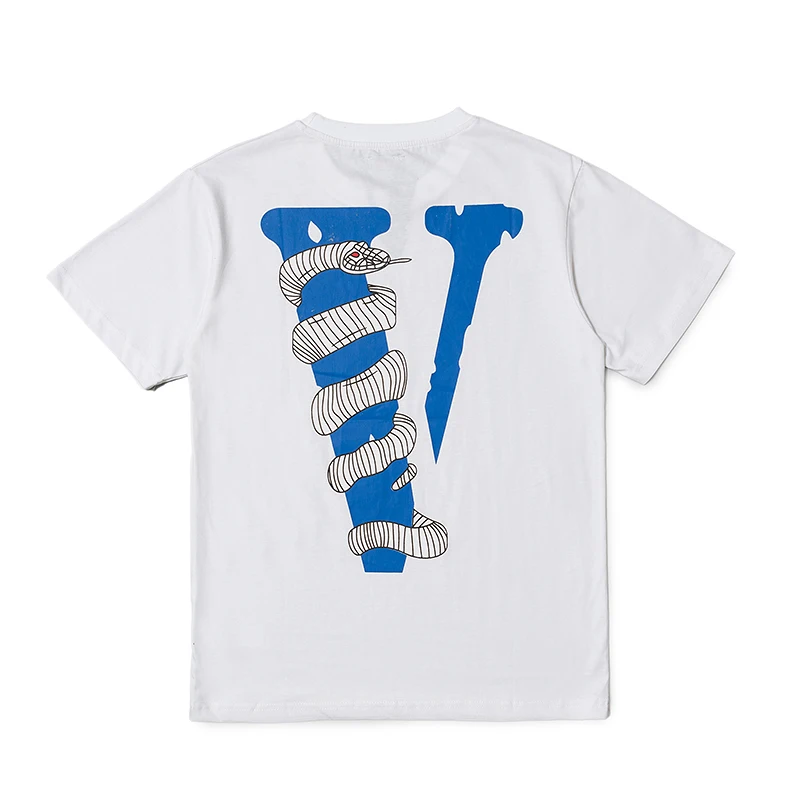 VLONE Men / Women Couples Casual Fashion Trend High Street Loose HIP-HOP100% Cotton V Letter Printed Round Neck T-Shirt 1216
VLONE Men / Women Couples Casual Fashion Trend High Street Loose HIP-HOP100% Cotton V Letter Printed Round Neck T-Shirt 1216