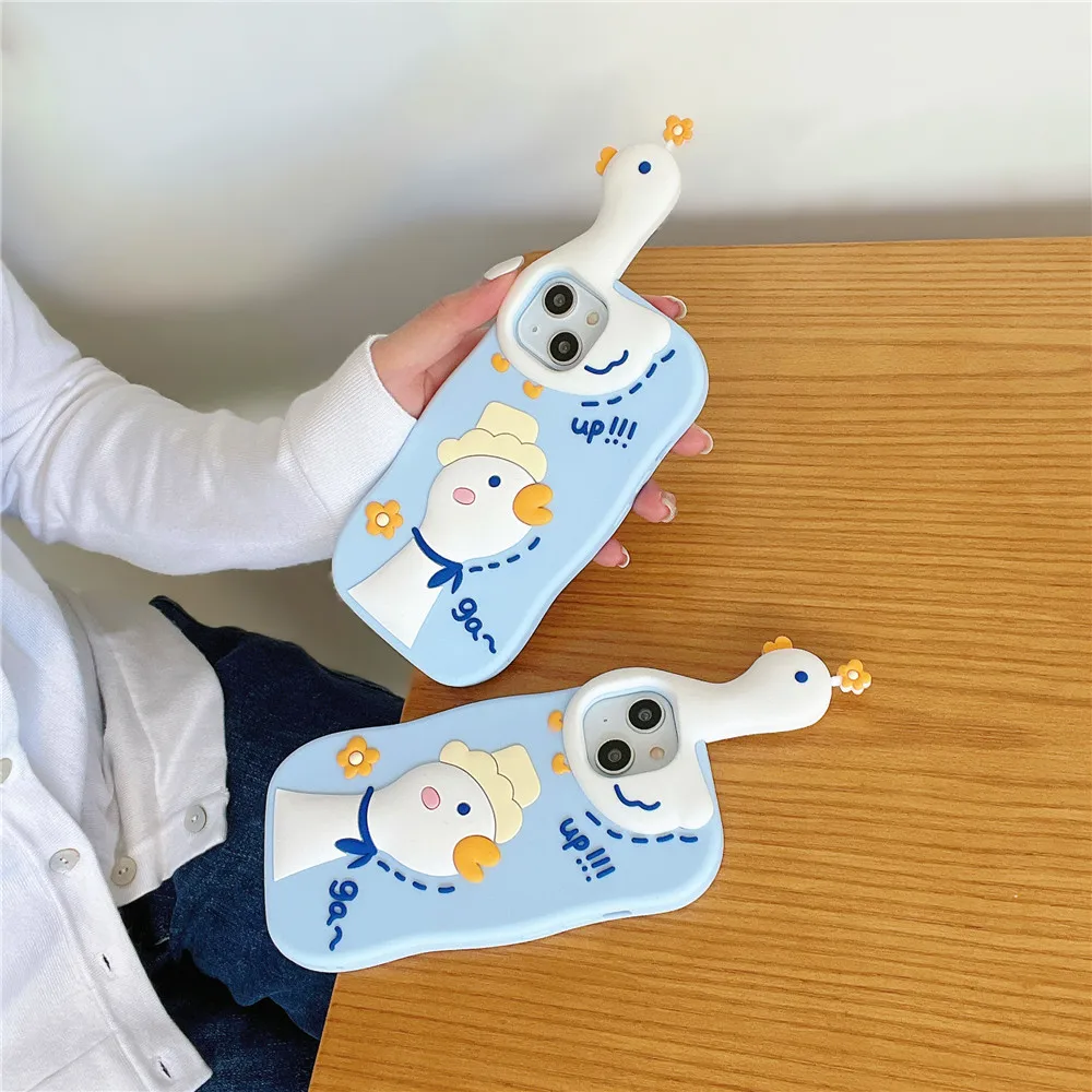 3D Cartoon Korea Blue Funny Hat Duck Phone Case For iPhone 11 12 12Pro 12ProMax 13 14Pro Max Soft Silicone Protective Cover Capa
3D Cartoon Korea Blue Funny Hat Duck Phone Case For iPhone 11 12 12Pro 12ProMax 13 14Pro Max Soft Silicone Protective Cover Capa
