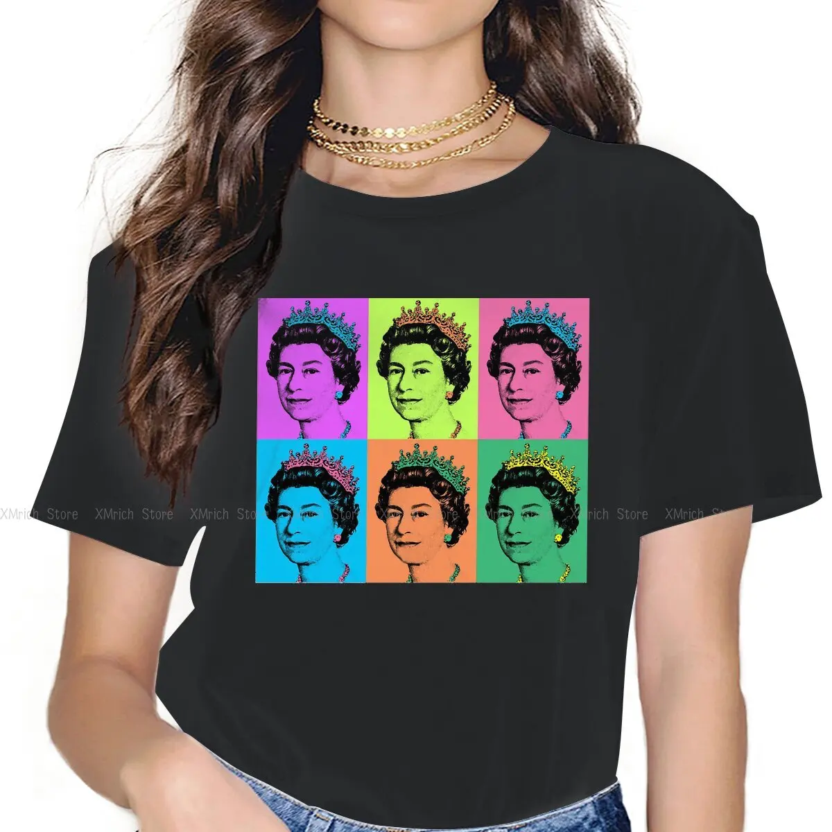 Colorful Woman Women Tshirts The Crown TV Grunge Vintage Female Clothing Cotton Graphic Streetwear
Colorful Woman Women Tshirts The Crown TV Grunge Vintage Female Clothing Cotton Graphic Streetwear