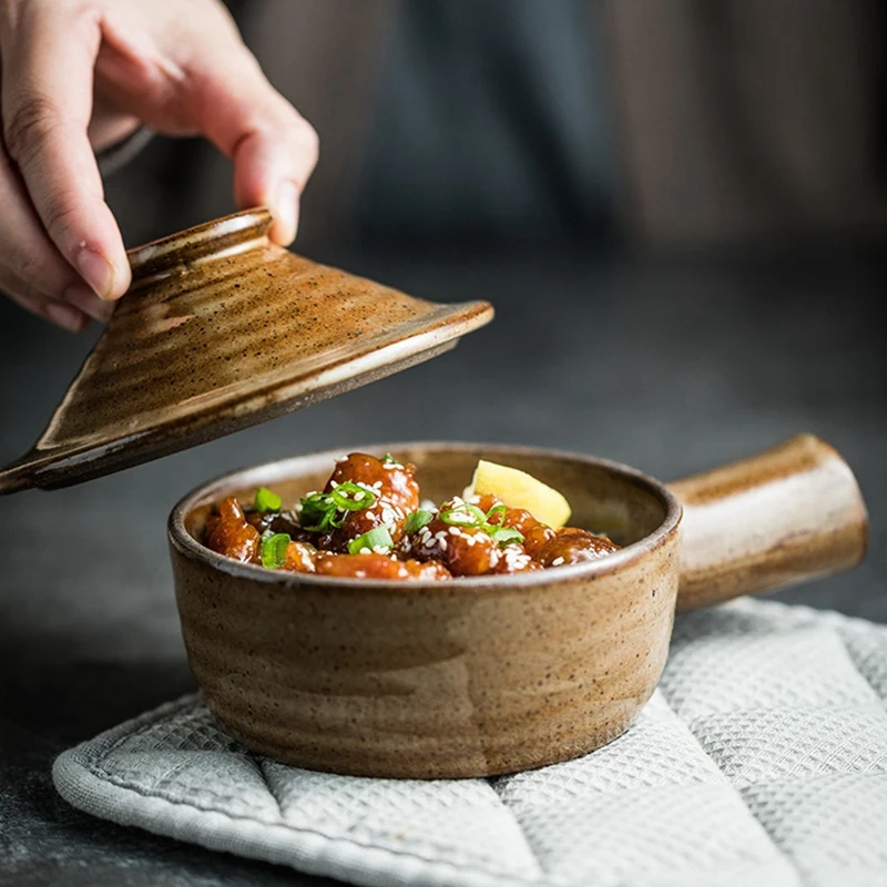 Кастрюля Chaozhou для рисовой лапши, кастрюля, керамический горшок для каши с ручкой, глиняный горшок, японский
Кастрюля Chaozhou для рисовой лапши, кастрюля, керамический горшок для каши с ручкой, глиняный горшок, японский