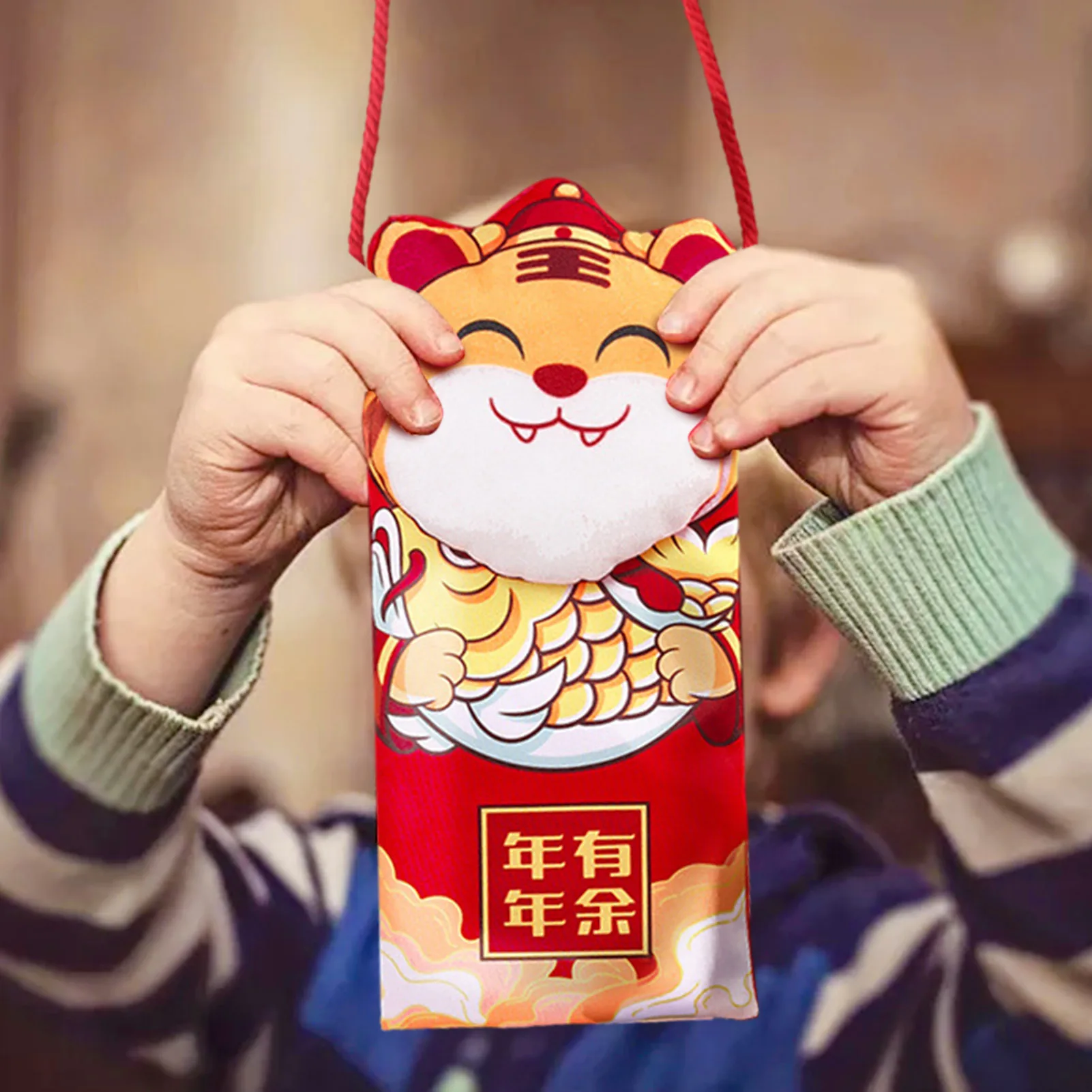2022 Spring Festival Red Envelopes Chinese New Year Red Envelopes Money Pockets Lucky Packets Child Cartoon Tiger Cloth Hongbao
2022 Spring Festival Red Envelopes Chinese New Year Red Envelopes Money Pockets Lucky Packets Child Cartoon Tiger Cloth Hongbao