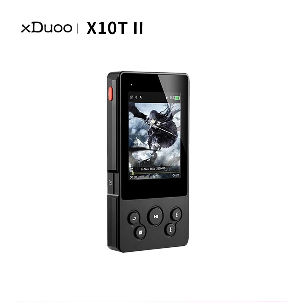 XDUOO X10T II DSD128 PCM 384 кГц/32 бит X10TII высокопроизводительный проигрыватель музыки без потерь Bluetooth цифровой проигрыватель mp3-плеер
XDUOO X10T II DSD128 PCM 384 кГц/32 бит X10TII высокопроизводительный проигрыватель музыки без потерь Bluetooth цифровой проигрыватель mp3-плеер
