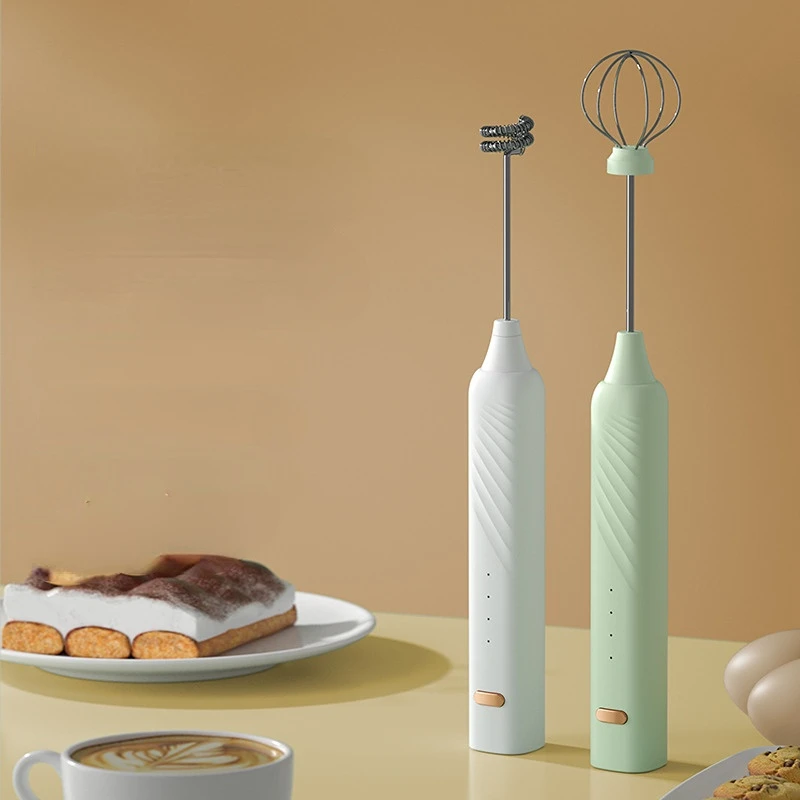 Handheld Electric Milk Frother 3 Speeds Egg Mixer USB Rechargeable Coffee Frothing Wand Cappuccino Stirrer Kitchen Whisk Tool
Handheld Electric Milk Frother 3 Speeds Egg Mixer USB Rechargeable Coffee Frothing Wand Cappuccino Stirrer Kitchen Whisk Tool