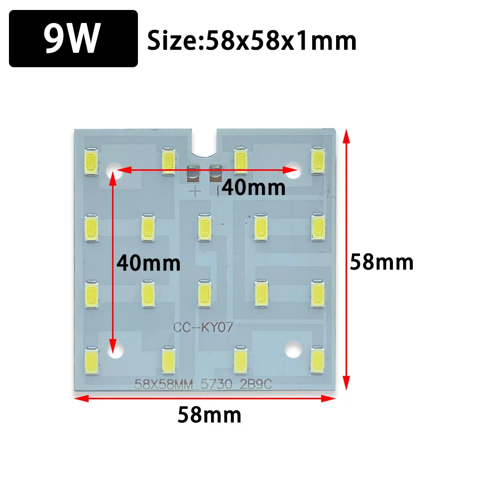 LCFOCUS Светодиодная потолочная лампа квадратная SMD5730 6Вт 9Вт 12Вт 18Вт
LCFOCUS Светодиодная потолочная лампа квадратная SMD5730 6Вт 9Вт 12Вт 18Вт