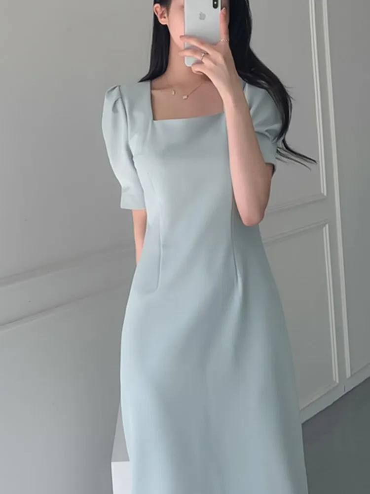 Coigarsam New Summer Women Solid Color Elegant Vestidos Business Party Bodycon Work Office Lady Female Dress
Coigarsam New Summer Women Solid Color Elegant Vestidos Business Party Bodycon Work Office Lady Female Dress