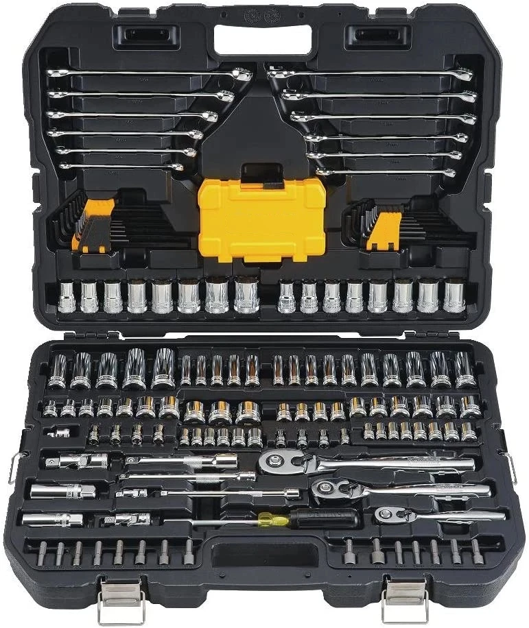 2023 New New Mechanics Tools Kit and Socket Set 168-Piece Full Set
2023 New New Mechanics Tools Kit and Socket Set 168-Piece Full Set