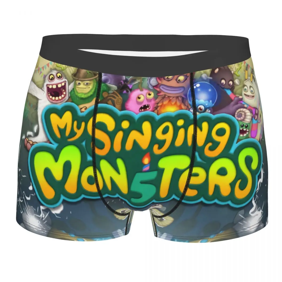 Мужские дышащие трусы-боксеры из аниме «Мой пение монстров»
Мужские дышащие трусы-боксеры из аниме «Мой пение монстров»