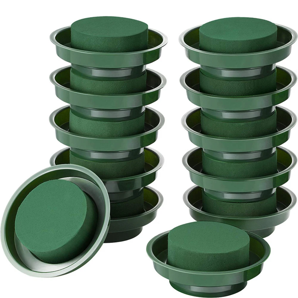 1Pcs DIY Flower Arrangement Kit Green Round Wet Floral Foam Wedding Aisle Flowers Party Decoration Flower Foam Arrangement Tool
1Pcs DIY Flower Arrangement Kit Green Round Wet Floral Foam Wedding Aisle Flowers Party Decoration Flower Foam Arrangement Tool