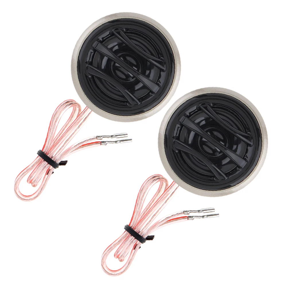 2pcs 130W High Efficiency Car Audio Mini Dome Tweeter Speakers Horns For Car Audio Systems High-efficiency Dome Tweeter
2pcs 130W High Efficiency Car Audio Mini Dome Tweeter Speakers Horns For Car Audio Systems High-efficiency Dome Tweeter