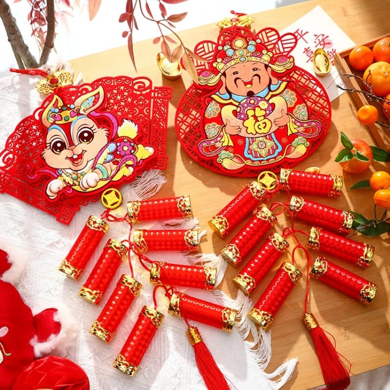 2023 Chinese New Year Decoration Firecracker Pendant for The Spring Festival of The Rabbit
2023 Chinese New Year Decoration Firecracker Pendant for The Spring Festival of The Rabbit
