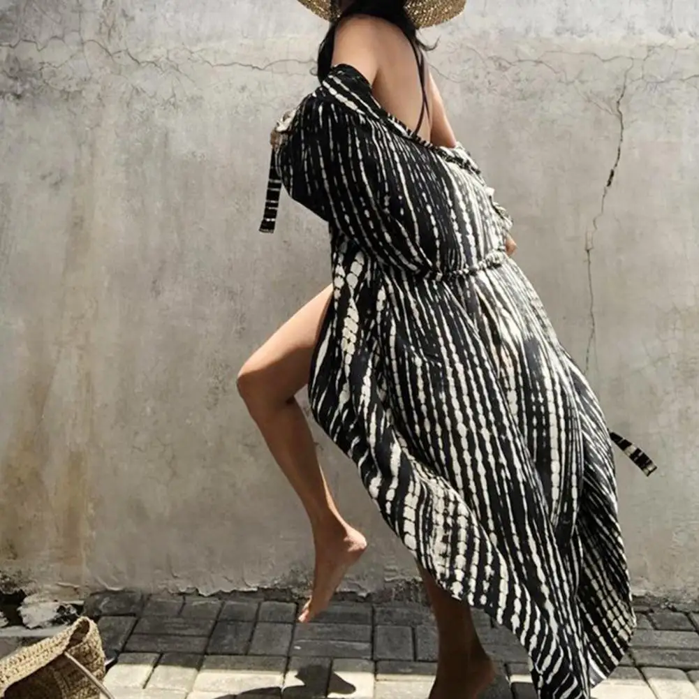 Женский купальник, накидка в полоску, Пляжная туника, платье, солнцезащитное бикини, накидка, женский кардиган, пляжная одежда
Женский купальник, накидка в полоску, Пляжная туника, платье, солнцезащитное бикини, накидка, женский кардиган, пляжная одежда