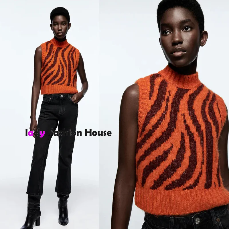 22 luxury quality early spring simple animal pattern jacquard knitted vest spring and autumn new versatile fashion sweater vest
22 luxury quality early spring simple animal pattern jacquard knitted vest spring and autumn new versatile fashion sweater vest