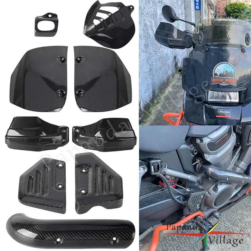 Для Harley Pan America 1250 2021 2022 2023 углеродное волокно Handgaurd боковая Расширенная защита пятки выхлоп тепловой ветрозащитный экран
Для Harley Pan America 1250 2021 2022 2023 углеродное волокно Handgaurd боковая Расширенная защита пятки выхлоп тепловой ветрозащитный экран