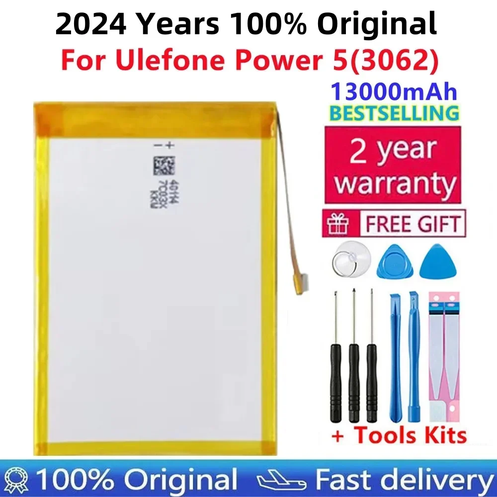 100% оригинальный аккумулятор высокого качества Ulefone Power 5 13000 мАч 6 0 дюймов MTK6763 + 64G