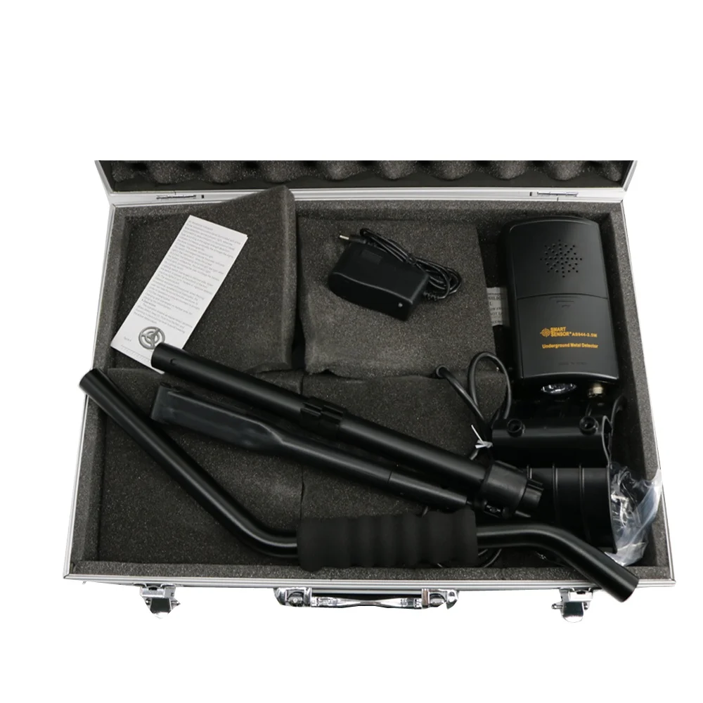 Smart Sensor AS944 Underground Metal Detector High Depth 2.5m Detection Depth Gold Detector
Smart Sensor AS944 Underground Metal Detector High Depth 2.5m Detection Depth Gold Detector