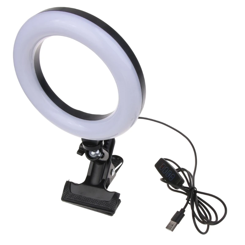 LED Ring Lights Round Lamp Selfie Live Streaming USB Desktop Clip for Laptop Dropship
LED Ring Lights Round Lamp Selfie Live Streaming USB Desktop Clip for Laptop Dropship