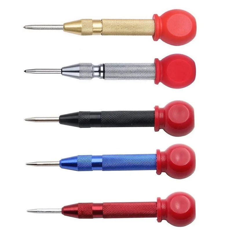 5 Inch Automatic Center Punch Spring Loaded Marking Starting Holes Tool Wood Press Dent Marker Woodwork Tool Hole Drill Bits New
5 Inch Automatic Center Punch Spring Loaded Marking Starting Holes Tool Wood Press Dent Marker Woodwork Tool Hole Drill Bits New