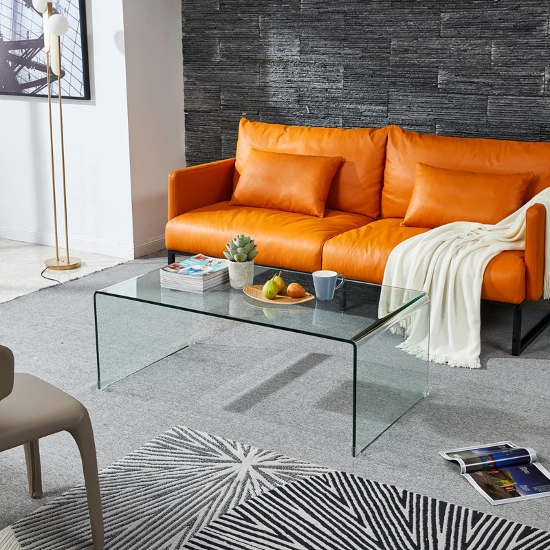 Glass tea table modern rectangular transparent net red Italian light luxury living room creative table
Glass tea table modern rectangular transparent net red Italian light luxury living room creative table