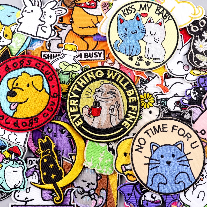 Cartoon Patch Cute Animal Embroidery Patches For Clothing Thermoadhesive Patch Iron On Patches For Clothes Sewing Stickers Decor
Cartoon Patch Cute Animal Embroidery Patches For Clothing Thermoadhesive Patch Iron On Patches For Clothes Sewing Stickers Decor
